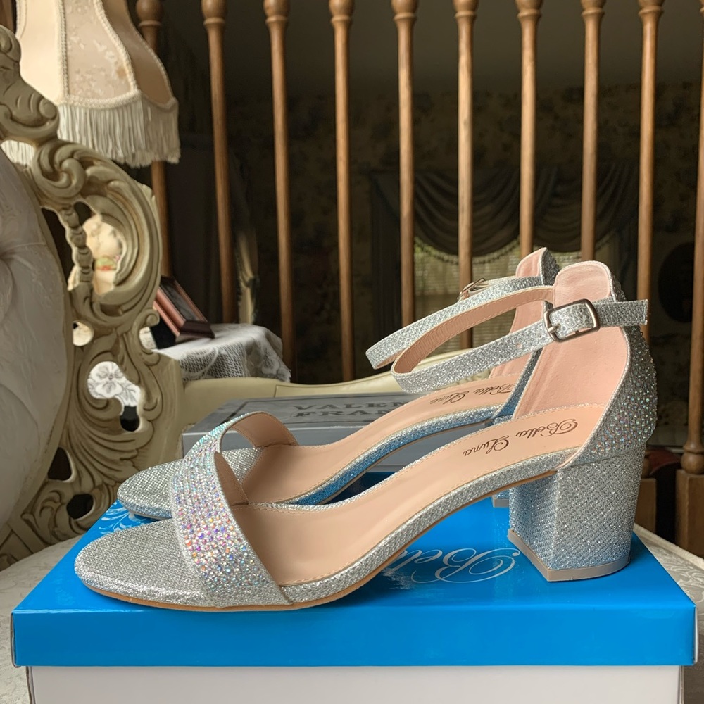 Silver Bella Luna Heels